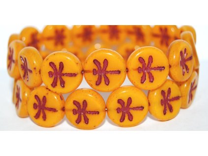 The Dragonfly - 17mm - Pressed beads