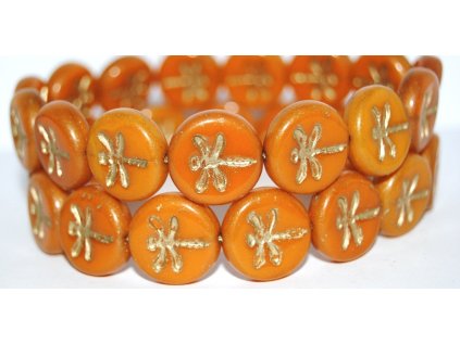 The Dragonfly - 17mm - Pressed beads