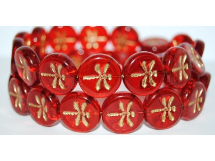 The Dragonfly - 17mm - Pressed beads