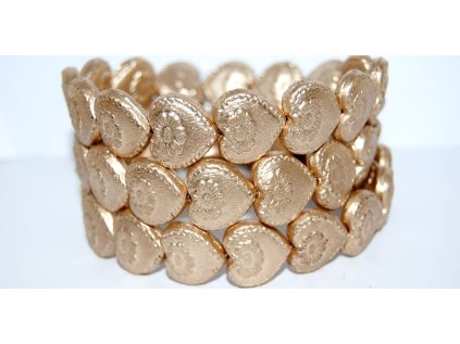 Hearts - 18x17mm - Pressed beads