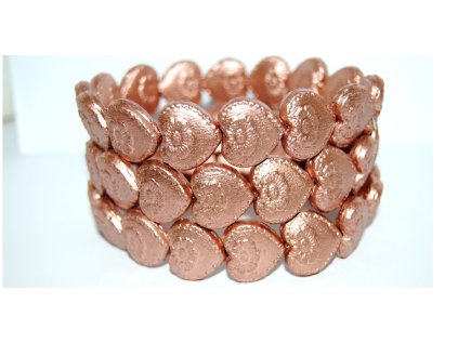 Hearts - 18x17mm - Pressed beads