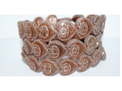 Hearts - 18x17mm - Pressed beads