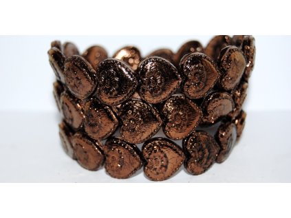 Hearts - 18x17mm - Pressed beads