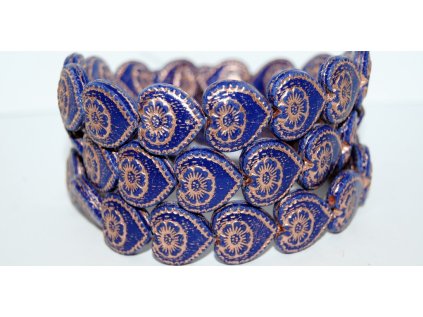 Hearts - 18x17mm - Pressed beads