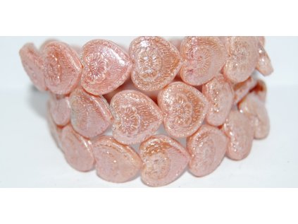 Hearts - 18x17mm - Pressed beads