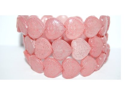 Hearts - 18x17mm - Pressed beads
