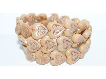 Hearts with Flowers 16x16mm