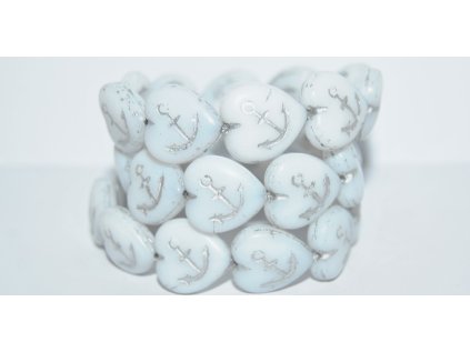 Hearts 17x16mm - with Anchor