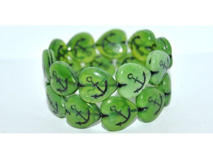 Hearts 17x16mm - with Anchor