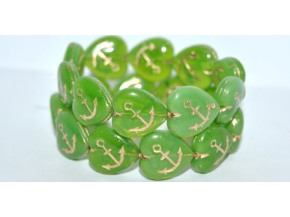 Hearts 17x16mm - with Anchor