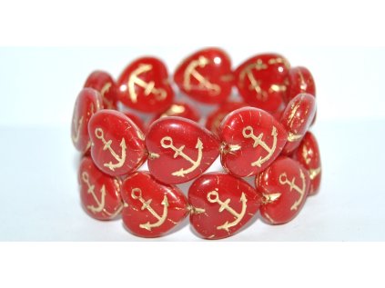 Hearts 17x16mm - with Anchor