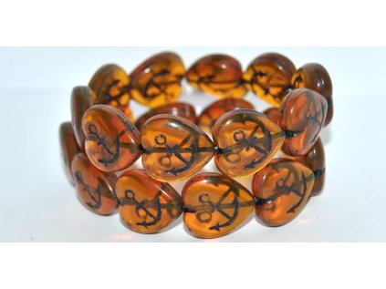 Hearts 17x16mm - with Anchor