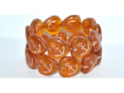 Hearts 17x16mm - with Anchor