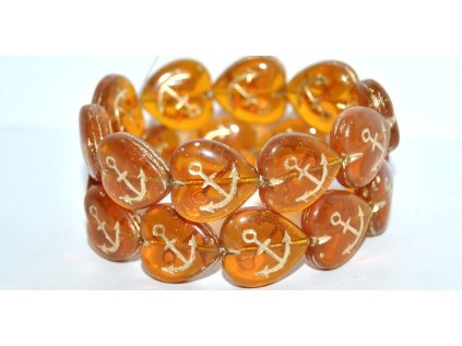 Hearts 17x16mm - with Anchor