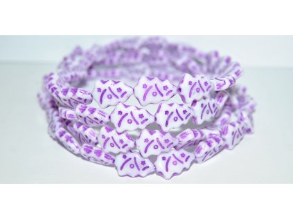 Christmas tree - beads 18x12mm