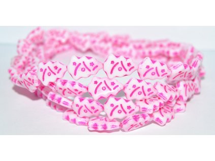 Christmas tree - beads 18x12mm