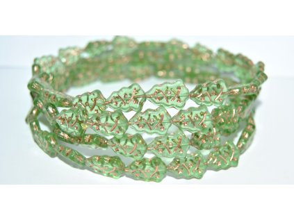 Christmas tree - beads 18x12mm