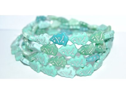 Christmas tree - beads 18x12mm