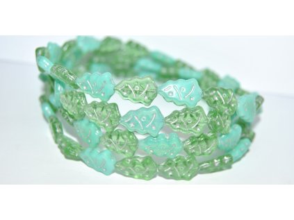 Christmas tree - beads 18x12mm