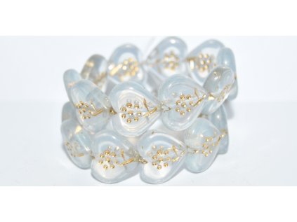 Hearts - beads 18x17mm