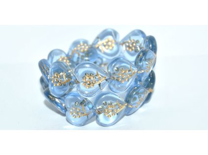 Hearts - beads 18x17mm