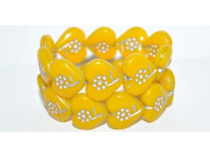 Hearts - beads 18x17mm