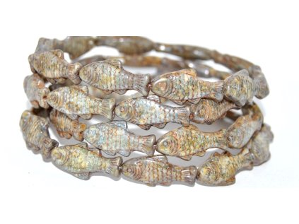 Fish - beads 25x12mm