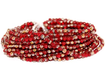 Pressed beads - Round - 4mm