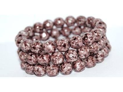 Pressed beads -10mm-glass on glass