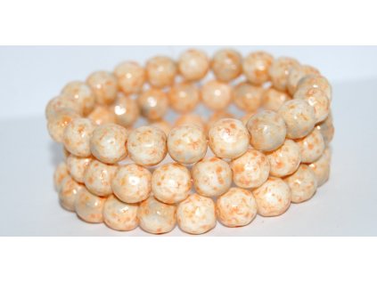 Pressed beads -10mm-glass on glass