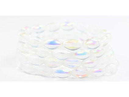 Pressed - Olive 14x8mm