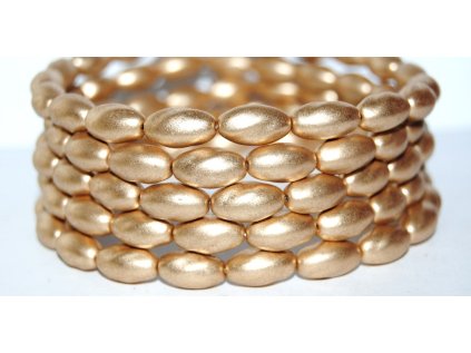 Pressed - Olive 14x8mm