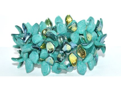 Pressed-Leaves 9x14mm