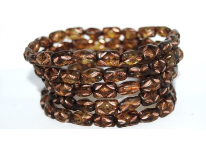 Pressed Beads - 12x8mm