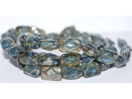 Pressed Beads - 12x8mm