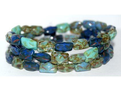 Pressed Beads - 12x8mm