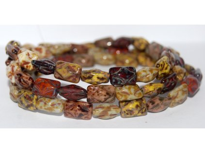 Pressed Beads - 12x8mm