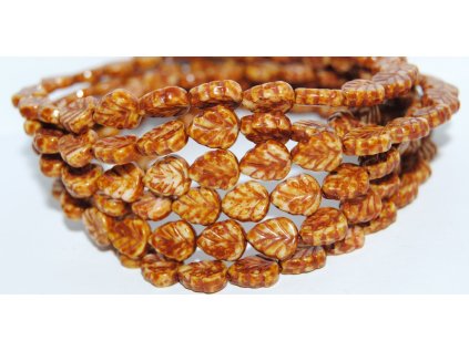 Pressed-Leaves 10x8mm