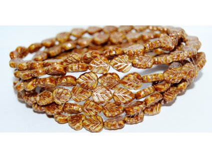 Pressed-Leaves 10x8mm