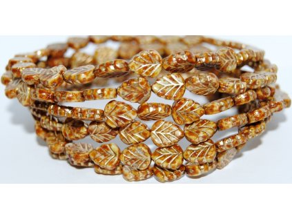 Pressed-Leaves 10x8mm