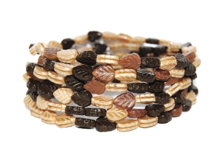 Pressed-Leaves 10x8mm