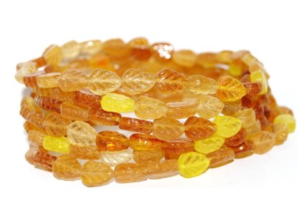 Pressed-Leaves 10x8mm