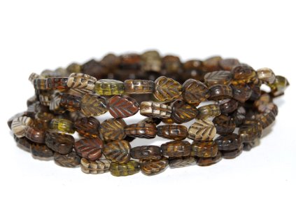 Pressed-Leaves 10x8mm