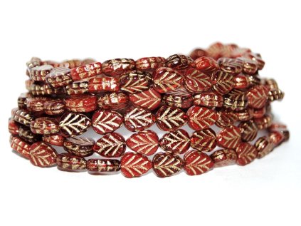 Pressed-Leaves 10x8mm