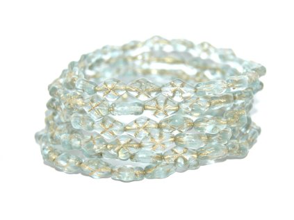 Pressed Beads - 12x8mm