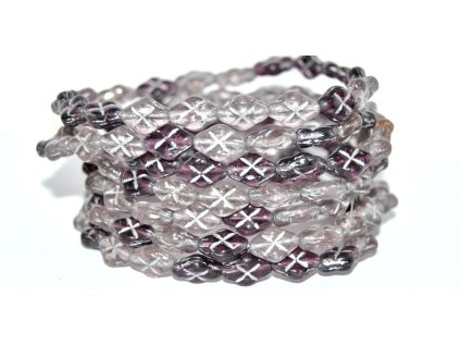 Pressed Beads - 12x8mm