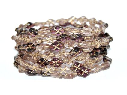 Pressed Beads - 12x8mm