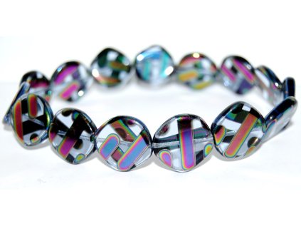 Pressed beads 22mm - WAX