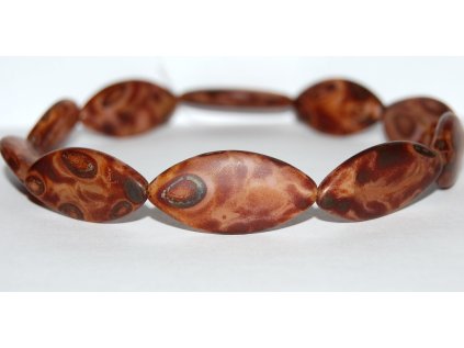 Pressed beads - Ovals 36x18mm