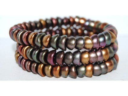 Pressed Beads - 11x6mm